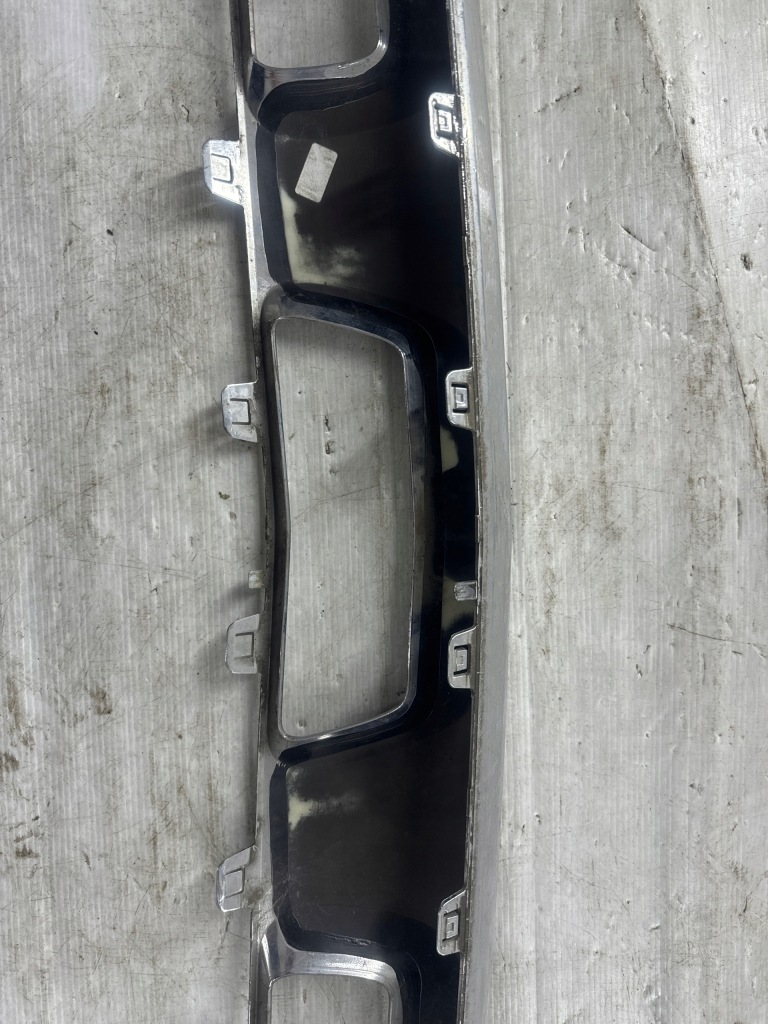 фото №6, Бампер передний диффузор mercedes хром glc 253 lift x253 amg a253 oryg