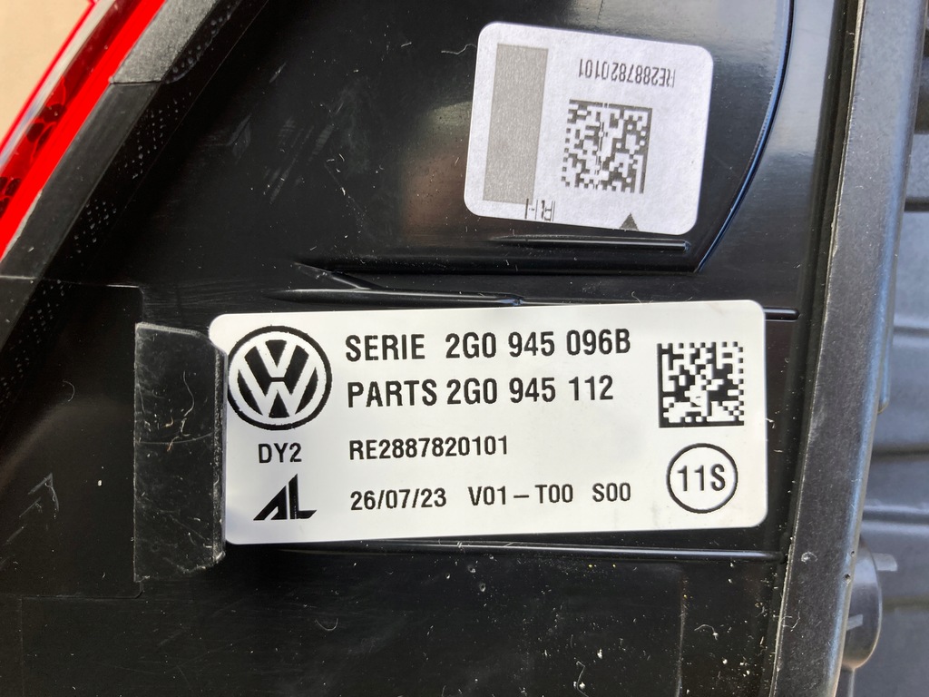 фото №6, Vw polo 2g0 vi лампа задняя правая org.nowa