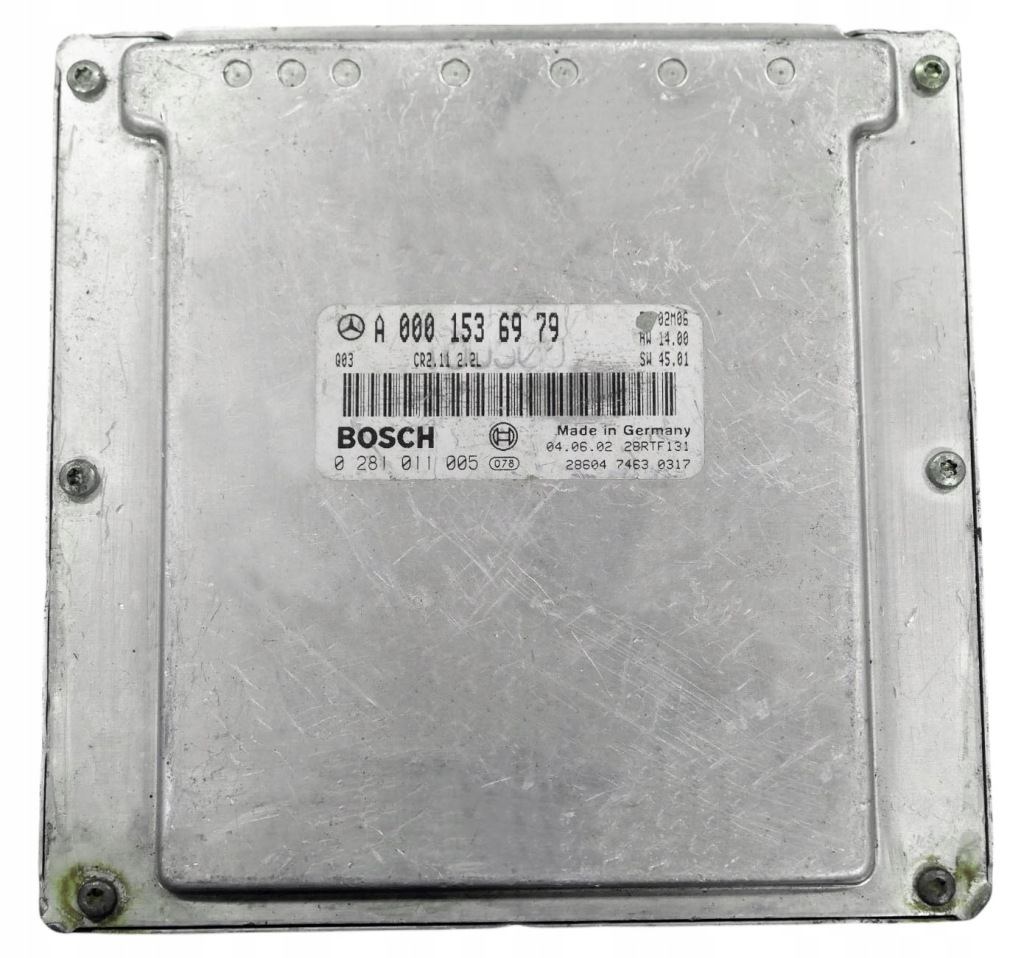 фото №1, Блок керування mercedes w203 2.2cdi 0281011005 a0001536979 + програмування