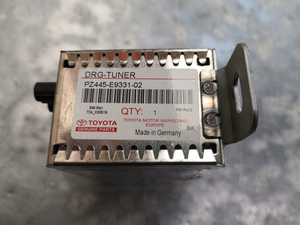 фото №4, Тюнер drg радіо corolla verso ii pz445-e9331-02