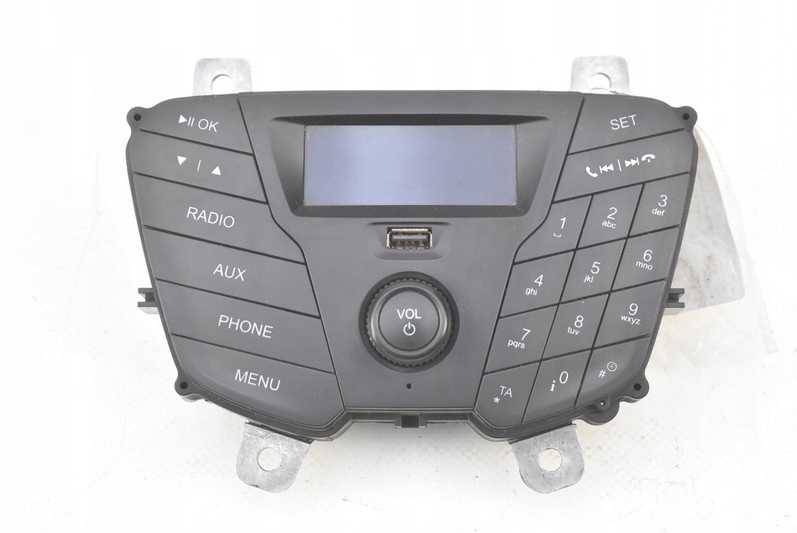 фото №1, Радіо радіопрогравач aux usb et76-18d815-be ford transit courier 14-