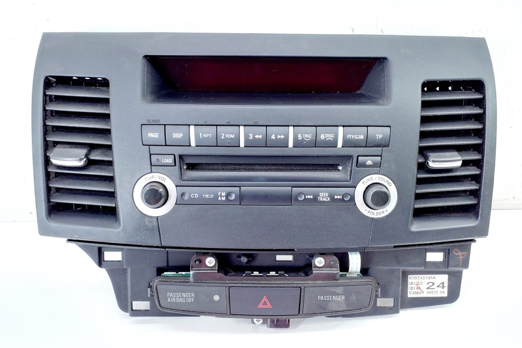 фото №10, Радио bez навигации mitsubishi lancer viii cy_a, cz_a 8701a363 2011