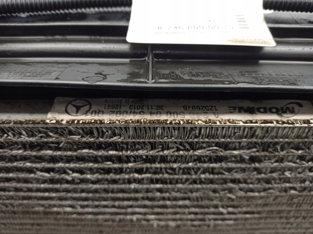 фото №13, Mercedes a-klasa w176 1.6 cgi радиатор комплект