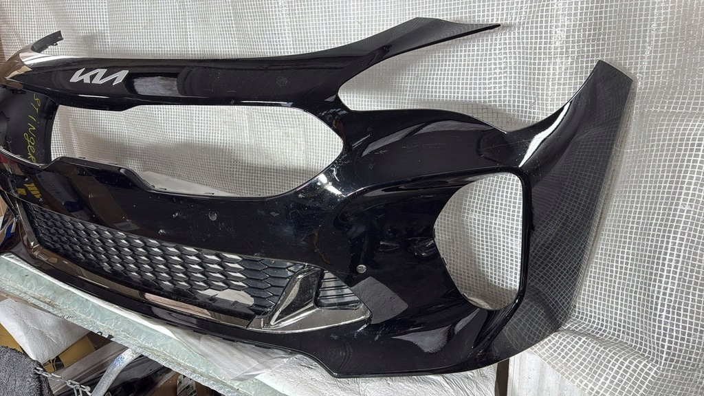 фото №3, Kia stinger 2018- бампер передній перед