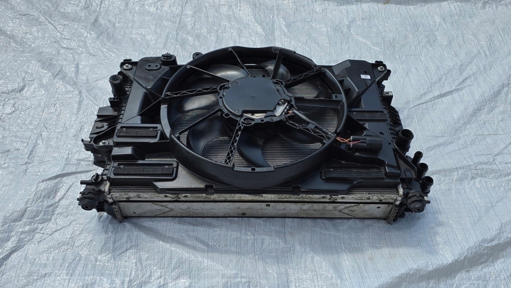 фото №8, Комплект радіатор вентилятор ford edge mk2 2.0 ecoblue lift k2g3-8c607-af qq