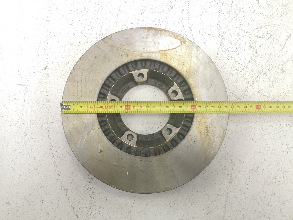 фото №8, Диск тормозная перед mitsubishi l300 iii 2.5 td 87-04 nowa oryg mb238495