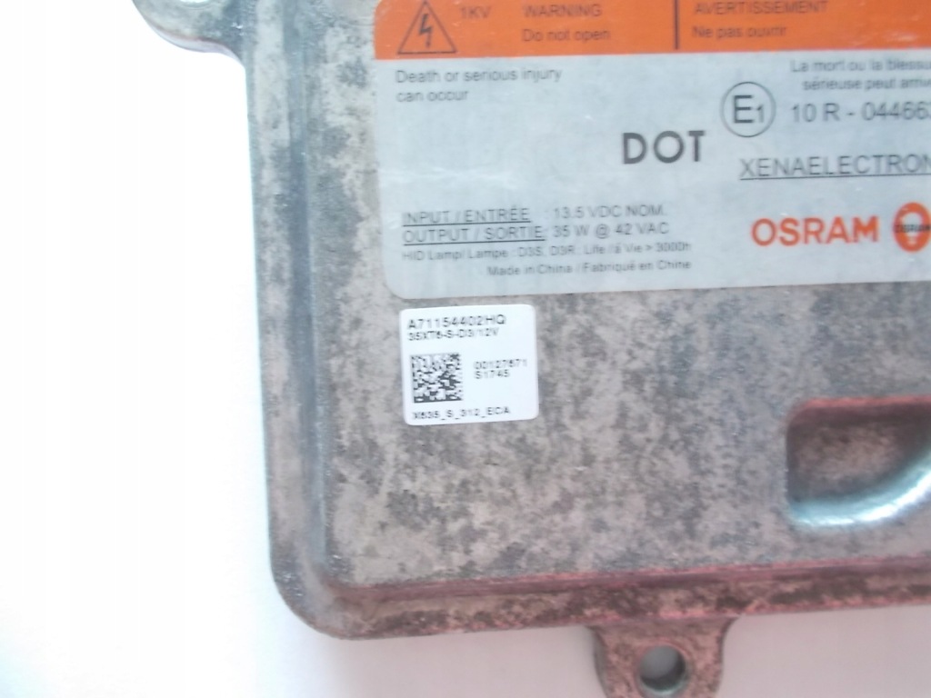 фото №3, Перетворювач land rover jaguar ford a71154402hq оригінал osram