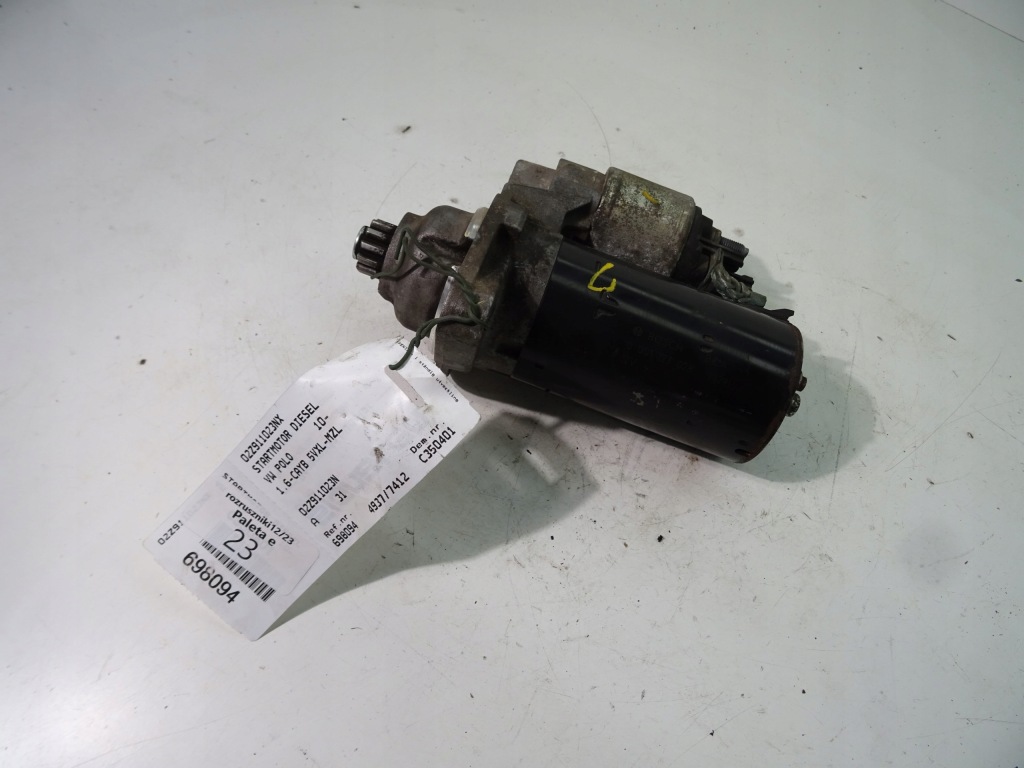 Купить Стартер vw polo 1.6 tdi 02z911023n .