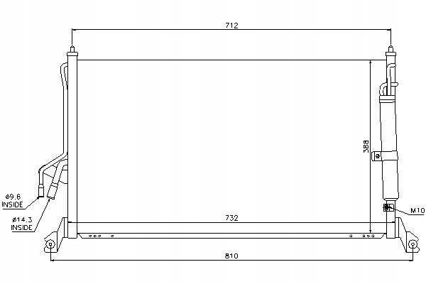 фото №10, Радіатор кондиціонера infiniti infiniti fx 03-