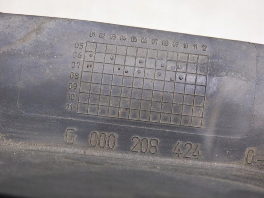 фото №7, Напрямна балка бампера задня renault laguna iii 000208424