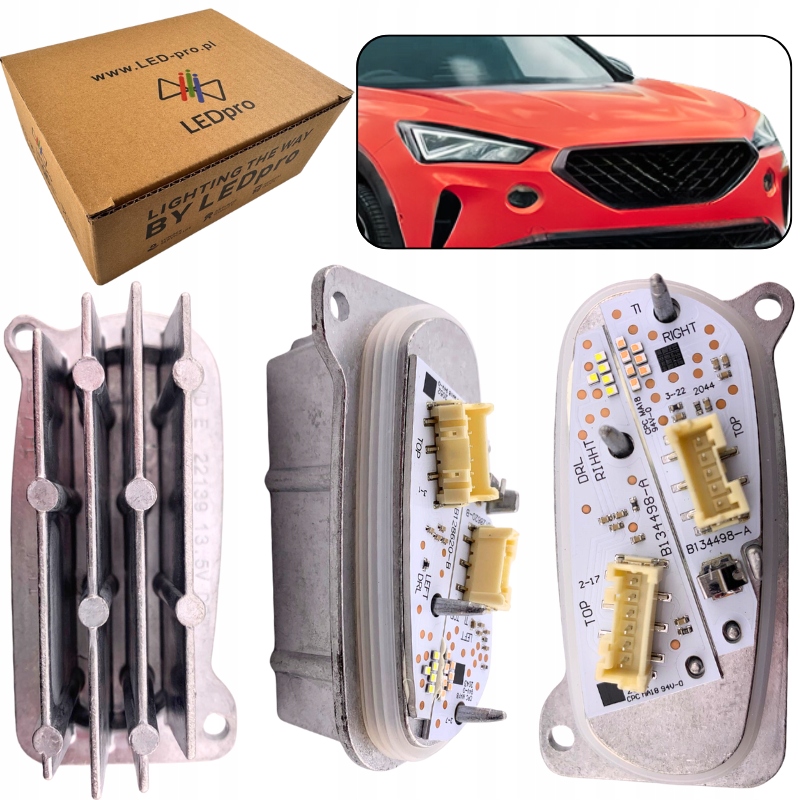 Купить Модуль йожик  к правой фонари света full led drl 1 поворотник seat cupra