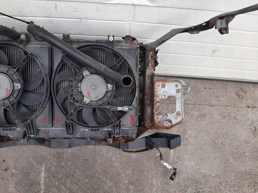 фото №11, Subaru outback iv 10r pas передний усилитель радиатор вентилятор