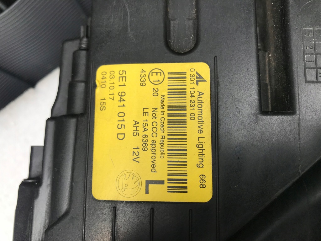 фото №5, Skoda octavia 3 5e ліва лампа перед full led lift