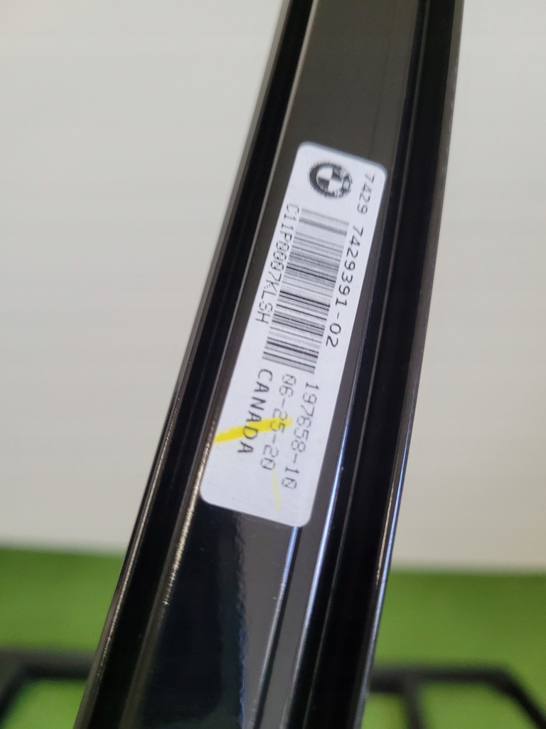 фото №10, Bmw g05 x5 молдинг дверь левая прокладка накладки рамка shadow line задняя задняя