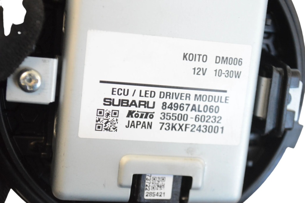 фото №5, Subaru outback bs 2018 модуль керуючий баласт led