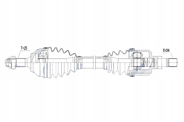 фото №11, Привідний вал привідна citroen c3 ii aircross 1.2t 1.6hdi 17- c-elysee 1.6hdi