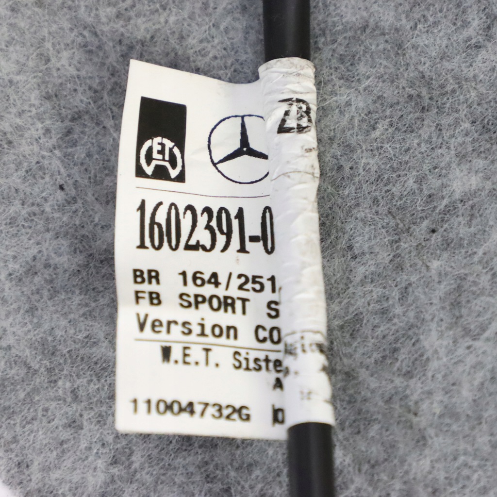 фото №9, Mercedes w251 спинка передній сидіння ліва з підігрівом alcantara czarna