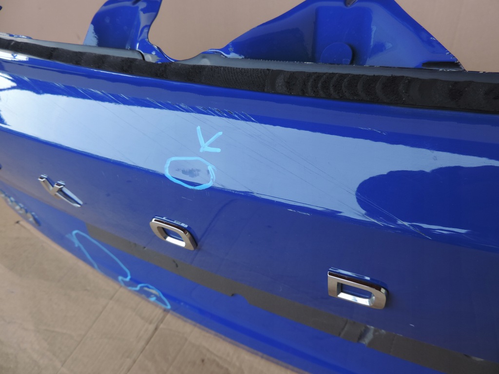 фото №11, Skoda fabia iv 6ve 2021 2022 2023 задняя крышка багажника