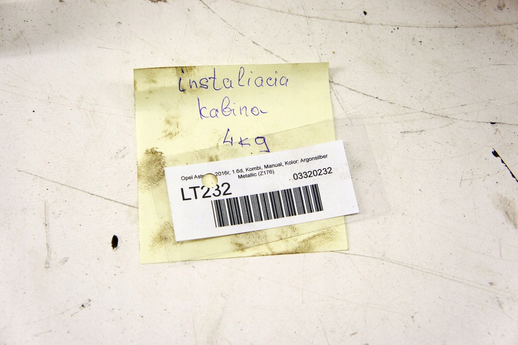 фото №10, Lt232 opel astra k v жгут салона кабины