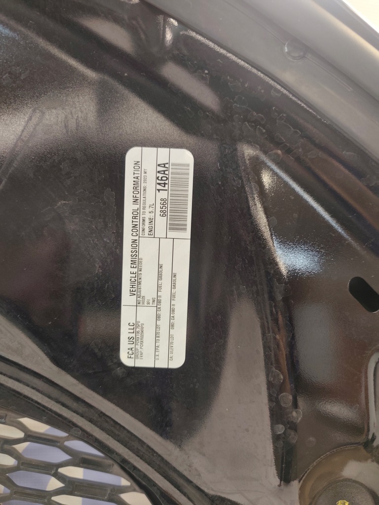 Dodge durango 2017-2025 капот чорна pxj oem mopar srt gt Оригінал