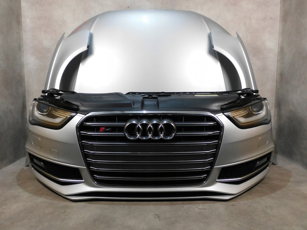 фото №1, Audi s4 b8 8k lift a4 kompletny перед бампер лампи капот pas