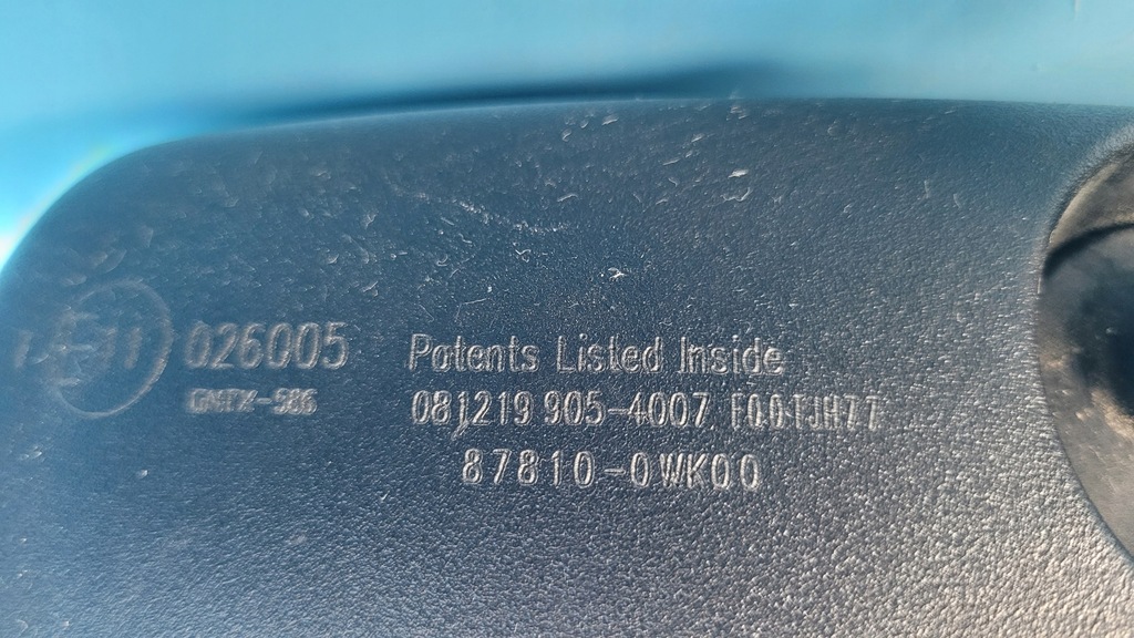 фото №12, Toyota rav4 v 19r дзеркало внутрішнє заднього виду 87810-0wk00