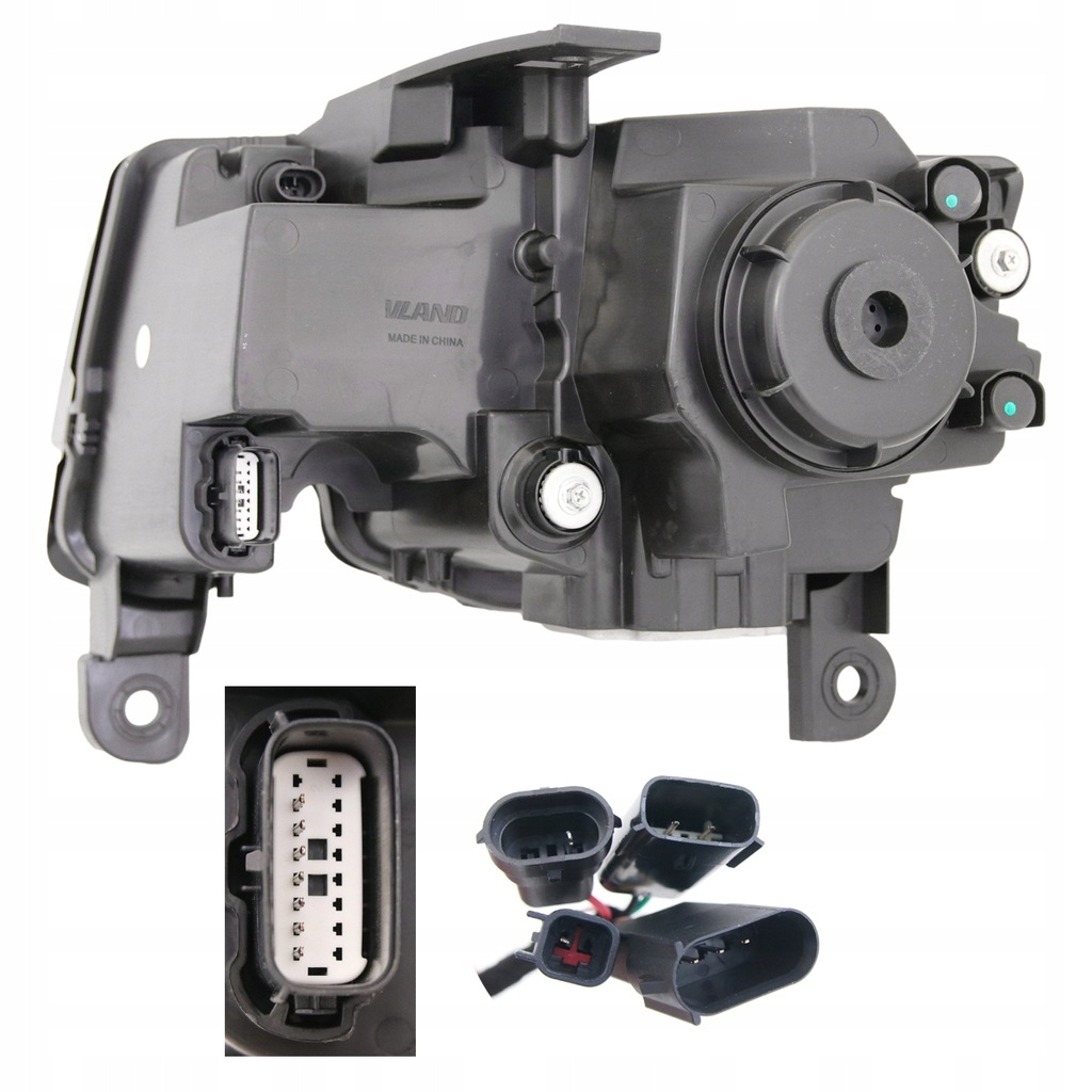 фото №15, Фара лампа kpl vland full led neon тюнинг jeep grand cherokee wk2 lift