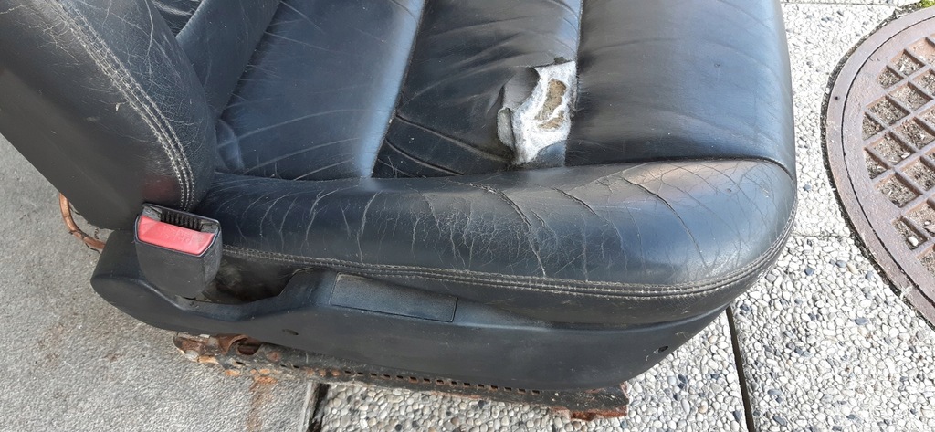 фото №8, Сиденье водителя левый bmw e34 sedan кожа grznie