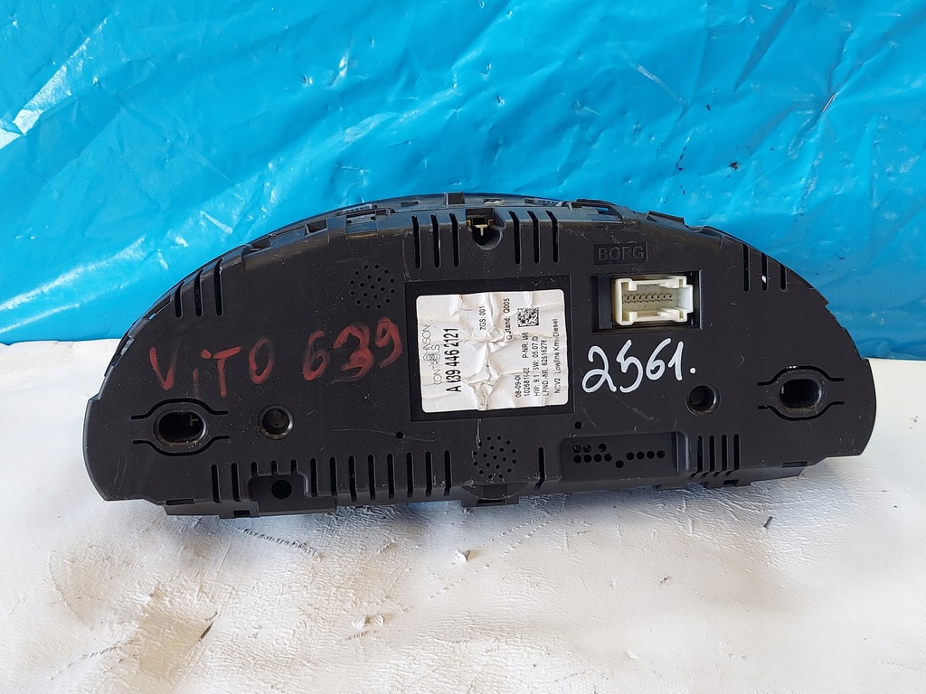 фото №10, Лічильник приладова панель mercedes vito w639 2.2 cdi a6394462121