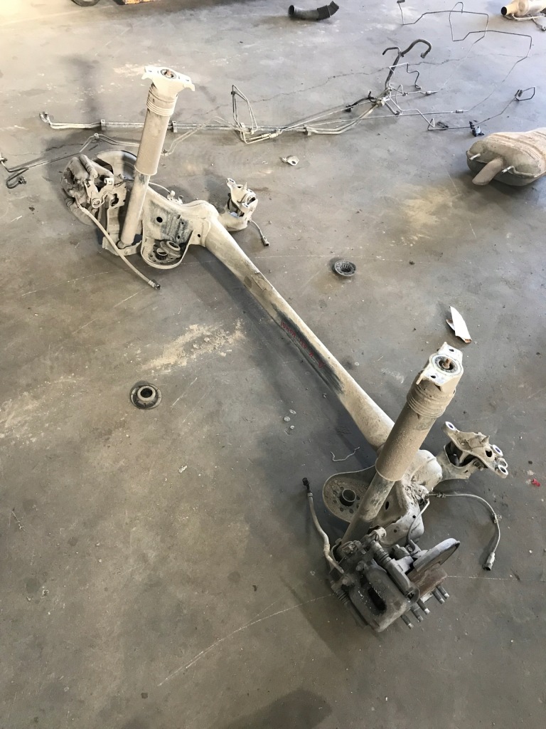 фото №1, Opel astra k v kombi oś балка задня підвіска