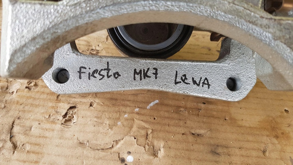 фото №7, Суппорт тормозной левый ford fiesta mk7