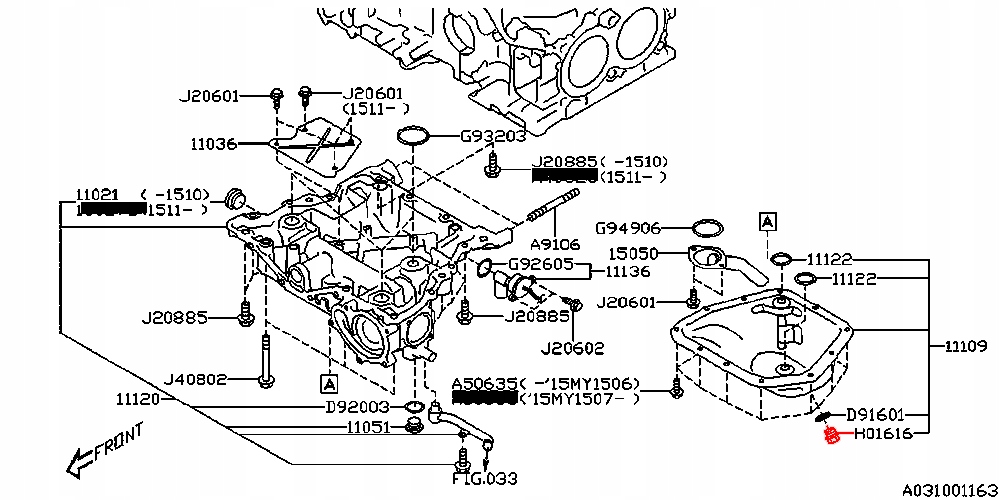 фото №12, Крышка слива масла subaru legacy outback impreza forester xv brz levorg sil