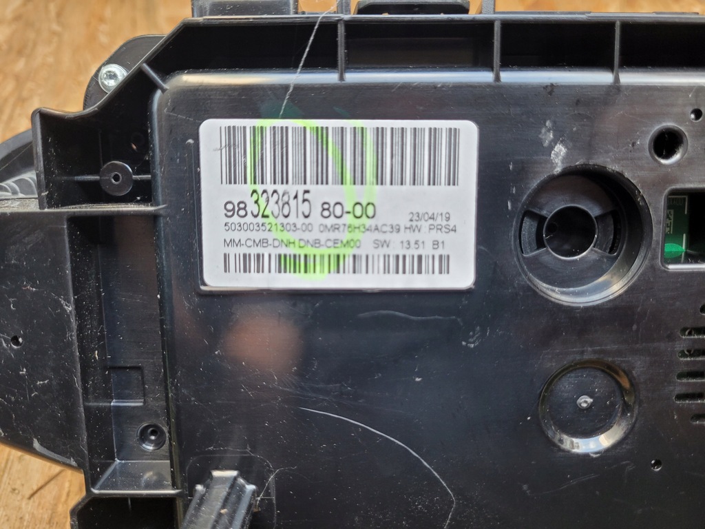 фото №5, Лічильник прилади peugeot 3008 5008 ii 9832381580