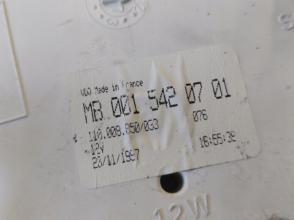 Счетчик приборная панель mercedes vito v280 0015420701 Доставка