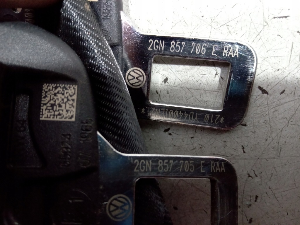 фото №4, Vw t-cross pas безпеки натягувач правий лівий перед