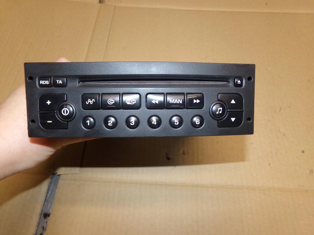 фото №1, Радіопрогравач 96488013xt peugeot 307 citroen c4