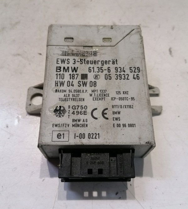 фото №1, Bmw x3 e83 модуль блок управления ews 6934529