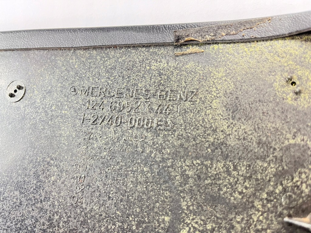 фото №13, Обшивка захист стійка c ліва mercedes w124 sedan czarna 1246952744