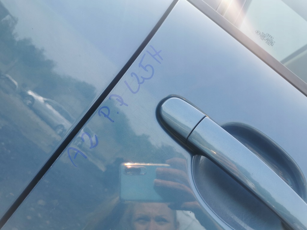 фото №8, Audi a2 двері правий перед передні lz5h 2002 r