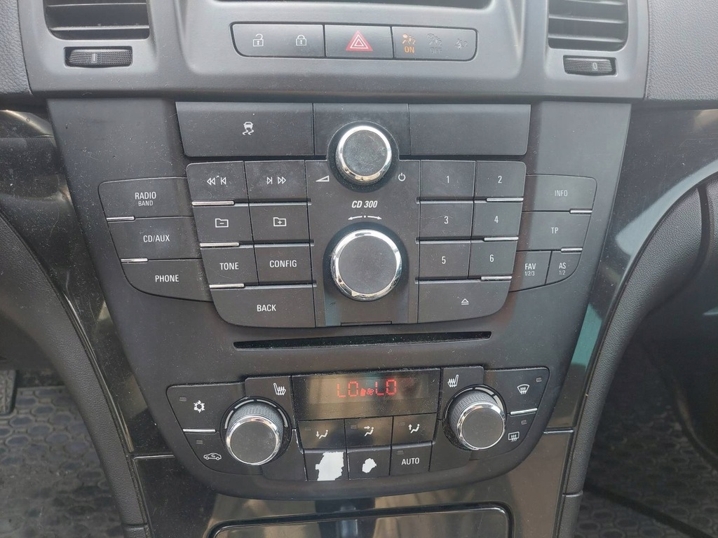 фото №1, Радіо програвач + панель обдув opel insignia a