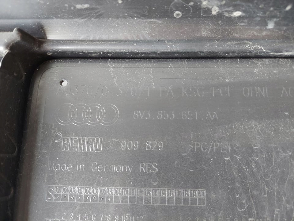 фото №7, Audi a3 8v lift 16- решітка радіатора решітка радіатора бампера