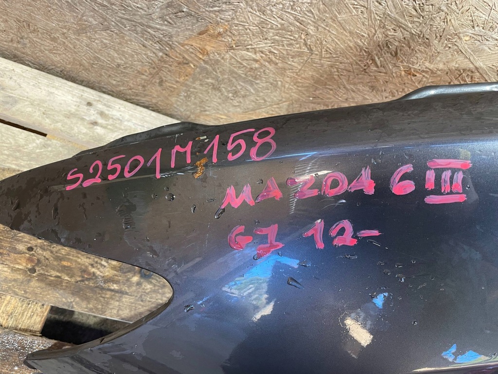 фото №7, Mazda 6 gj iii 3 12-24 крила лівий перед передній