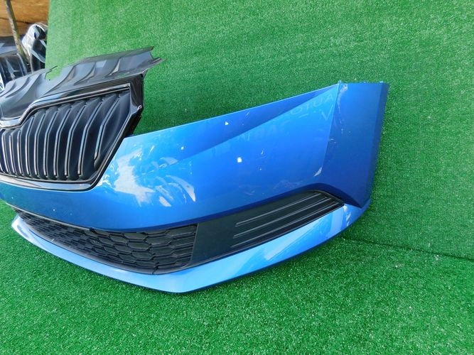 фото №6, Skoda fabia iii lift 18- бампер передний перед