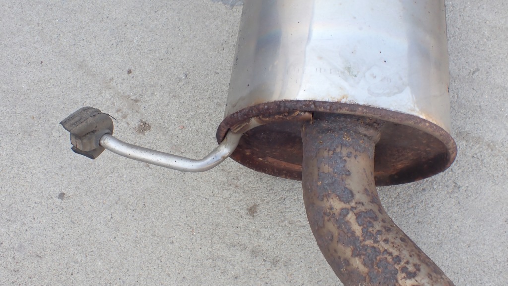 фото №4, Vw jetta труба выхлоп гаситель 1k0120l