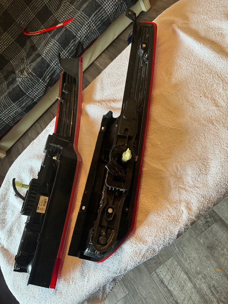 фото №10, Ford transit custom лампи задні комплект оригінальні