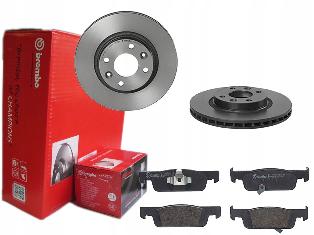 фото №1, Гальмівні диски гальмівні колодки brembo перед smart forfour 453 258mm