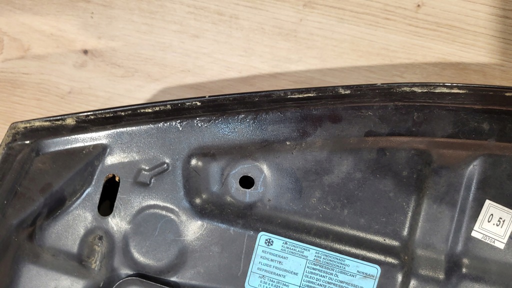 фото №11, Капот крышка двигателя nissan juke f15 10- z11g czarna