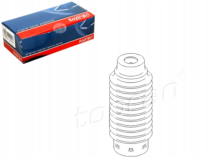 фото №1, Topran захист амортизатора citroen c2 c3 i c3 ii c