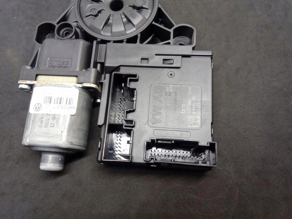 фото №4, Vw passat b7 моторчик стекло 3c0959792c