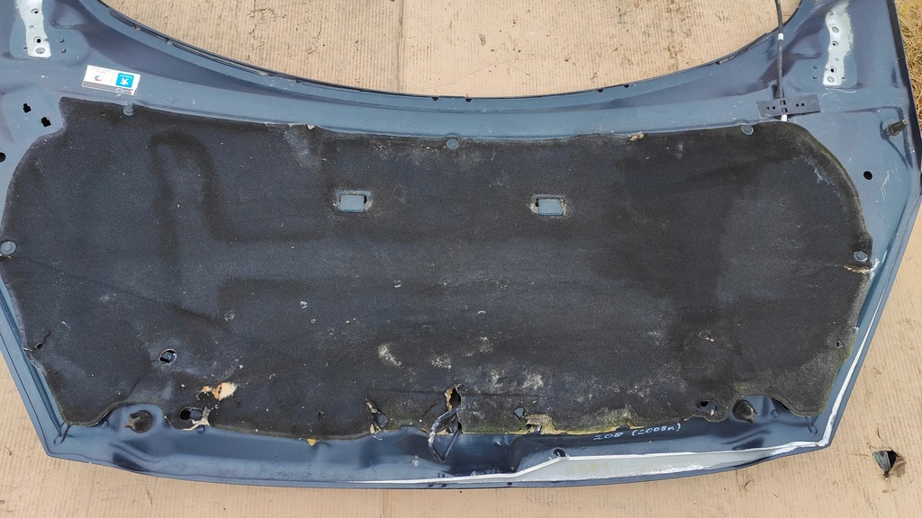 фото №9, Капот шумоизоляция peugeot 308 i t7 2007-2011